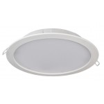 Downlight LED Redondo 25W Regulable  UGR19, corte 195mm IP44
